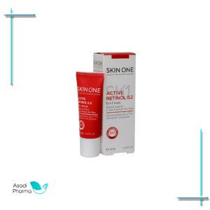 کرم دور چشم مناسب چروک های سطحی اسکین وان(active retinol 0.2)