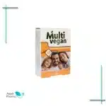 قرص مولتی مینرال وگان(عصاره قارچ شیتاکه)