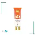 کرم ژل ضد افتاب رنگ لایت SPF50 پوست چرب ساین اسکین 50 میلی لیتر