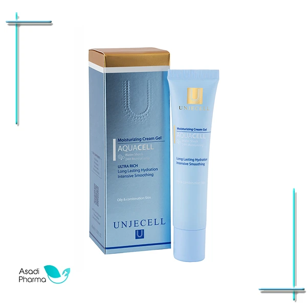 ungecell Aquacell Hydrating Gel Cream 40 ml کرم ژل آبرسان آکواسل آنژسل 40 میلی لیتر